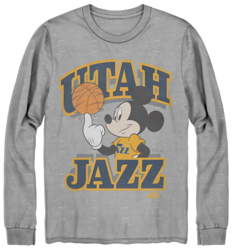 UNISEX JAZZ MICKEY TEAM SPIRIT LONG SLEEVE sold by Junk Food Clothing
