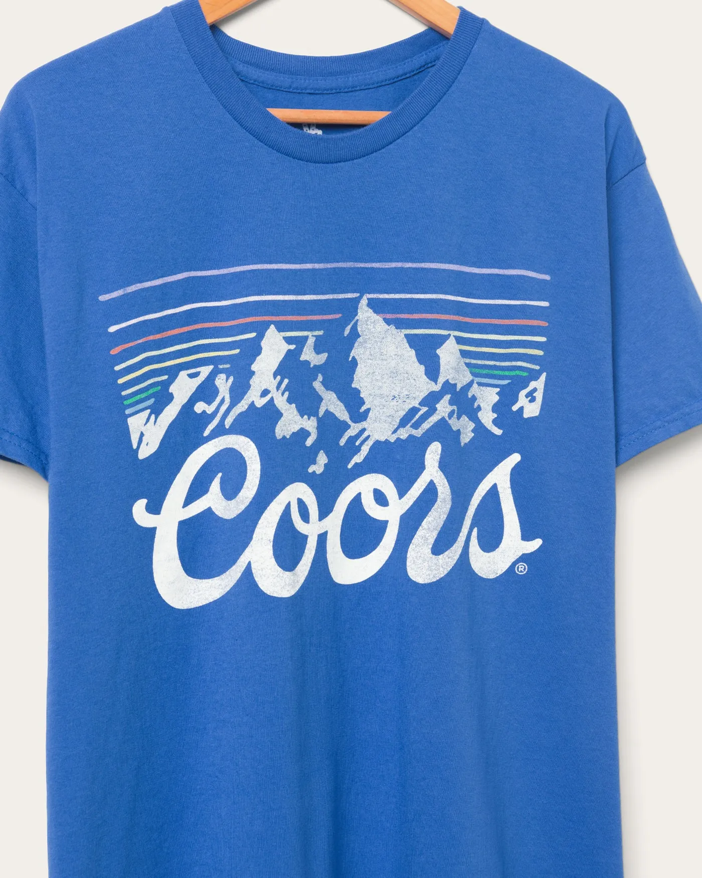 Coors Light Stripes Flea Market Tee sold by Junk Food Clothing product image thumbnail 4