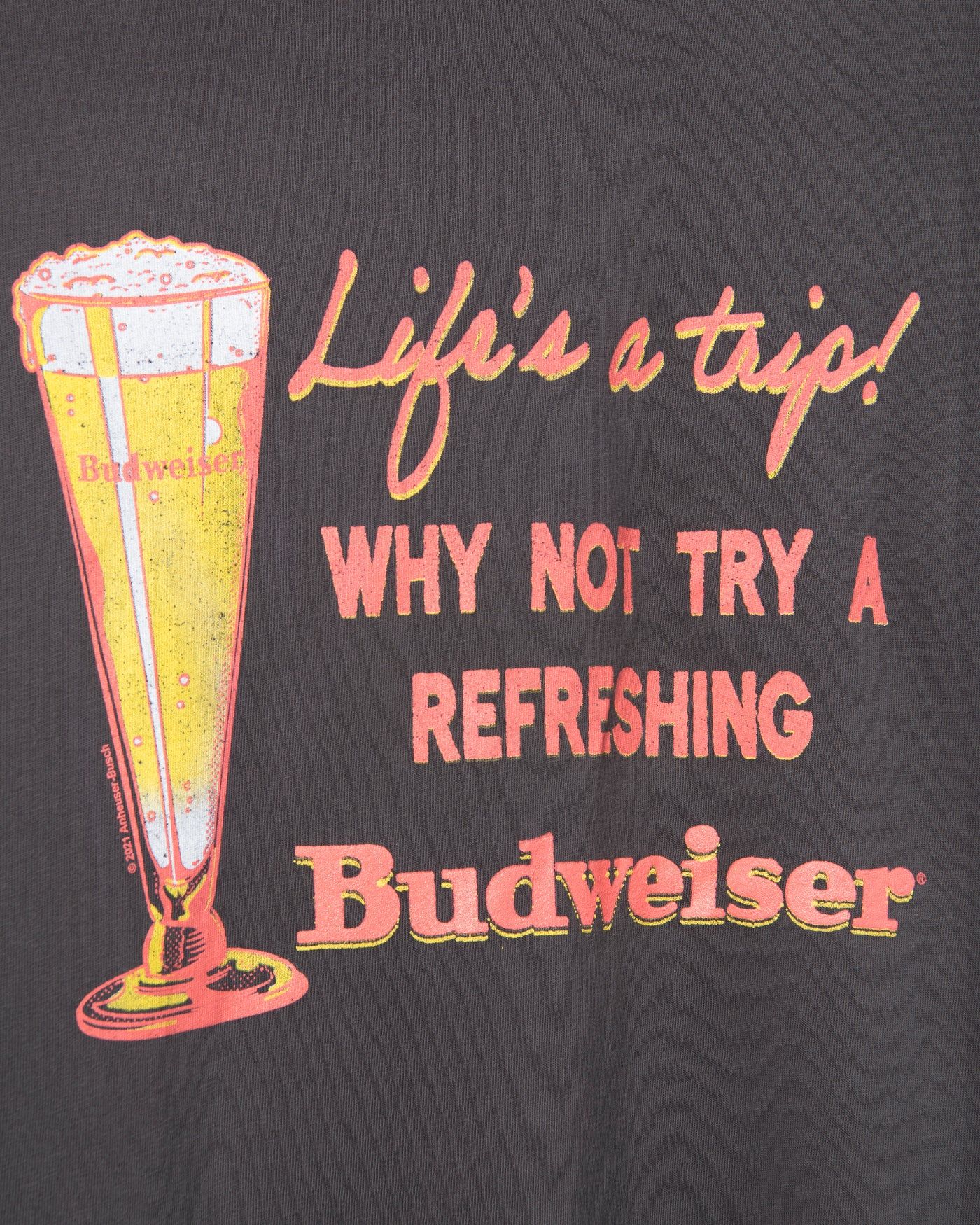 Budweiser Bud's a Trip Vintage Tee sold by Junk Food Clothing product image thumbnail 4