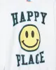 Women's Happy Place Flea Market Fleece sold by Junk Food Clothing