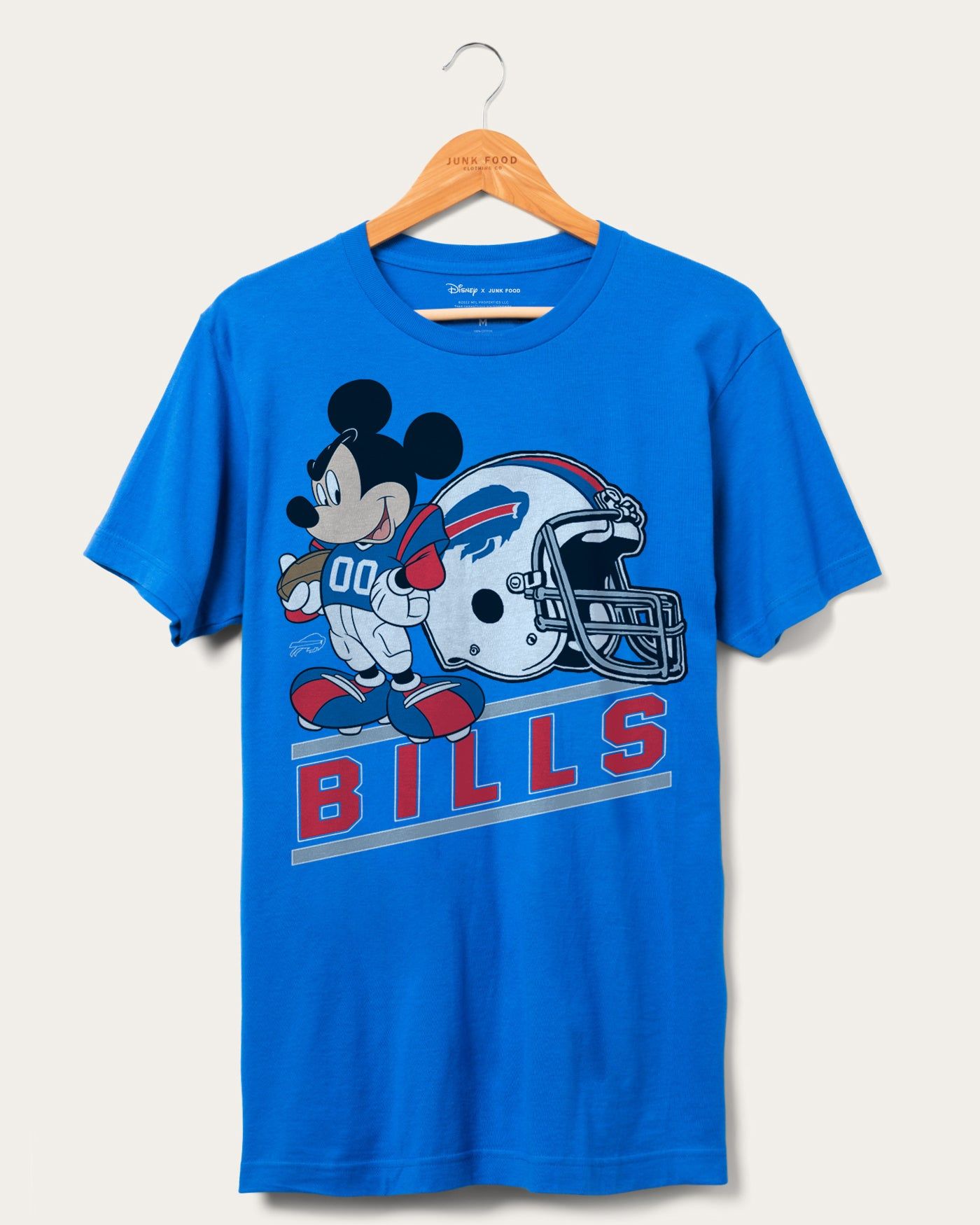Bills Disney Mickey Came to Play Fan Tee sold by Junk Food Clothing