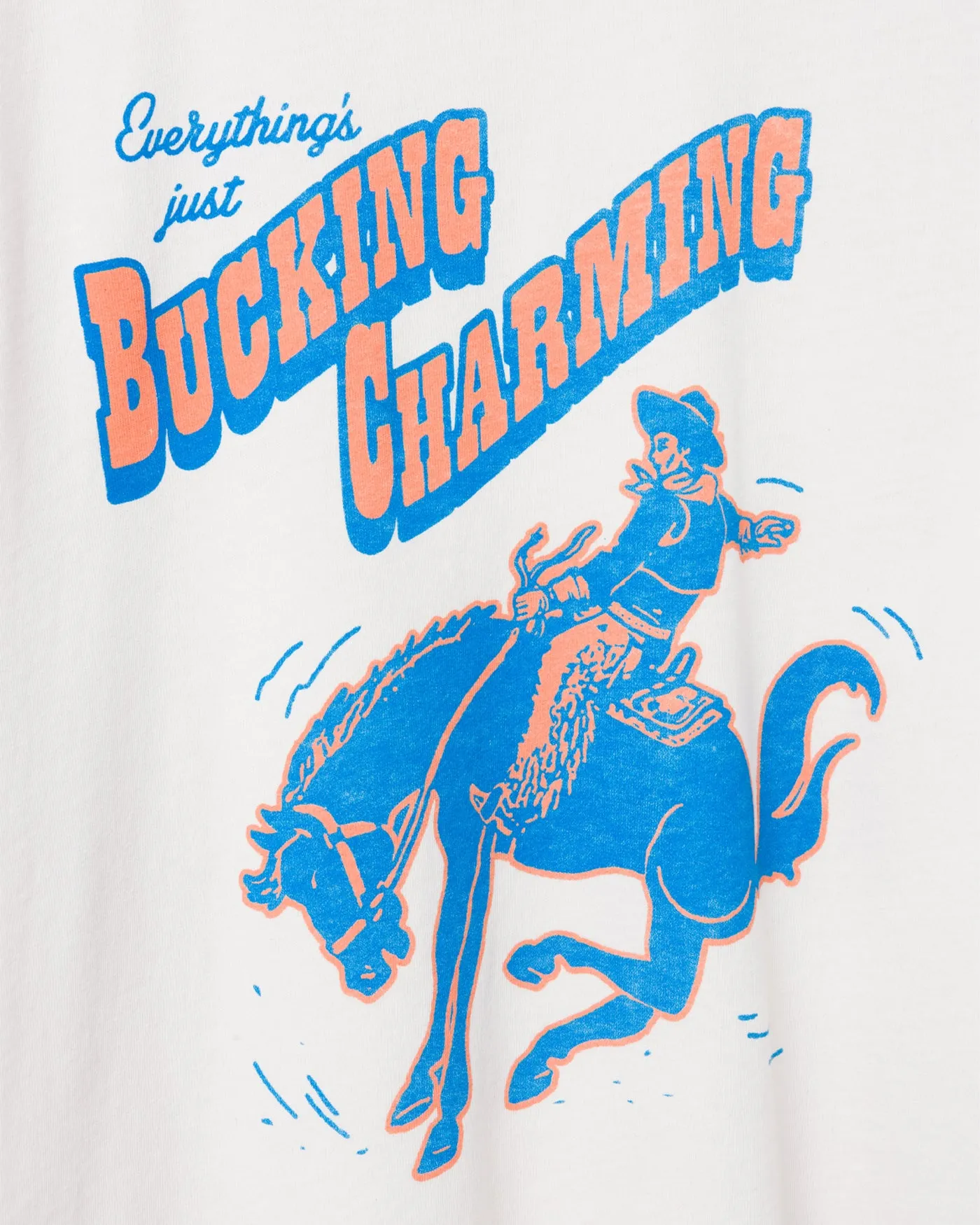 Bucking Charming Vintage Tee sold by Junk Food Clothing product image thumbnail 5