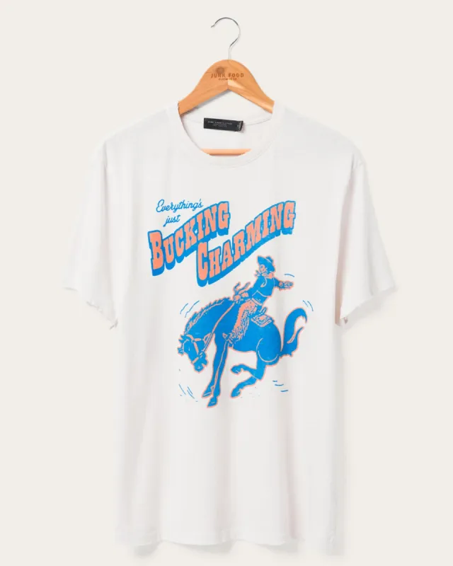 Bucking Charming Vintage Tee made by Junk Food Clothing