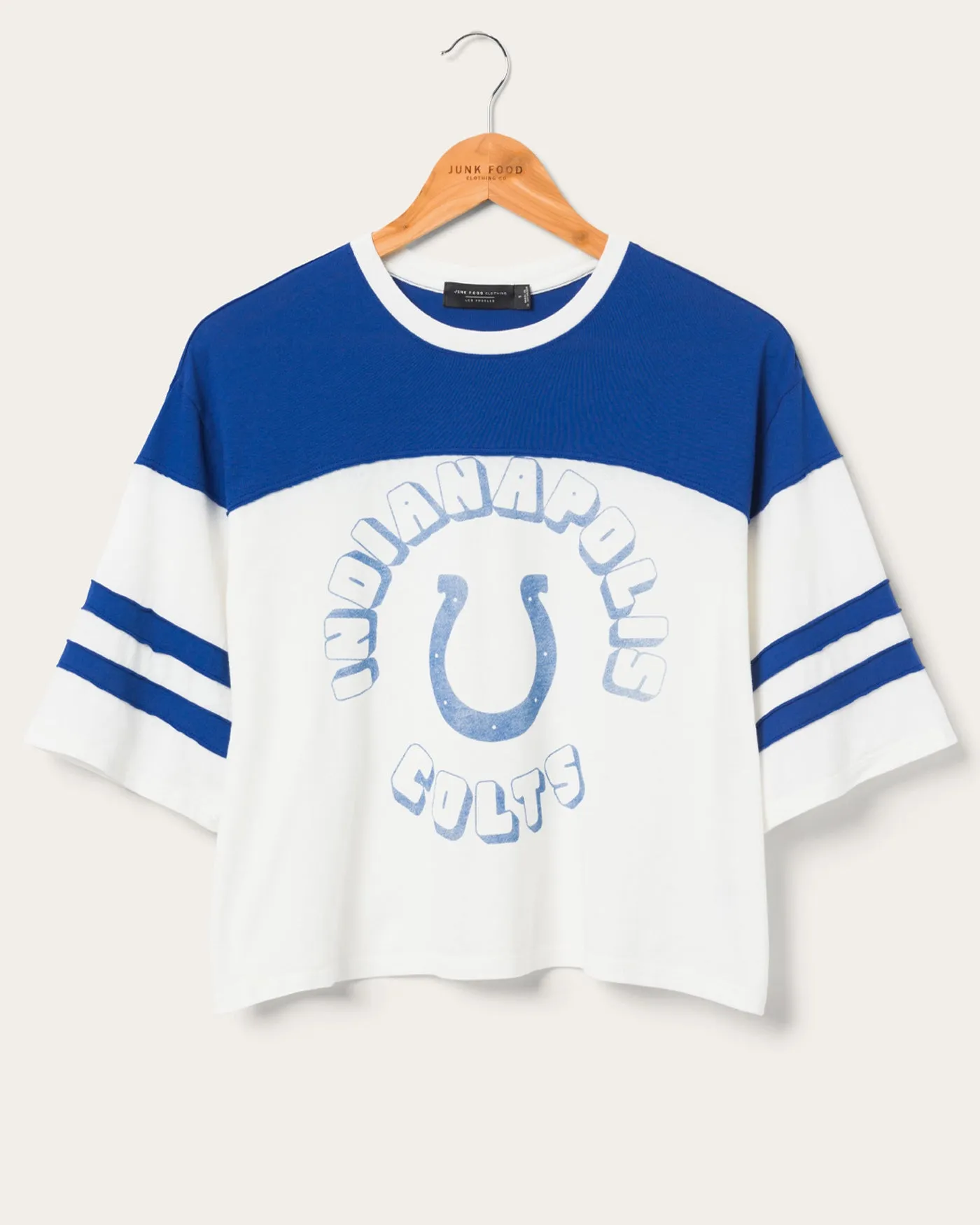 Women's Indianapolis Colts Hail Mary Tee sold by Junk Food Clothing