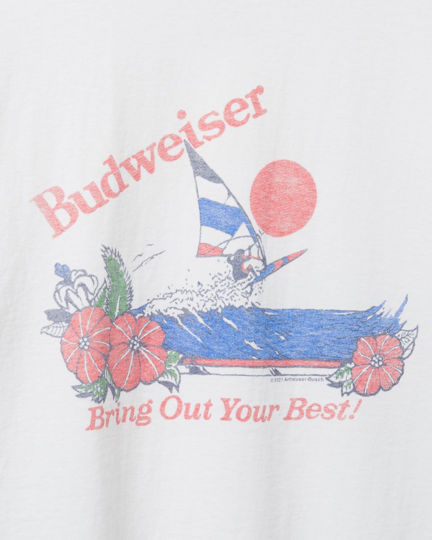 Budweiser Brings Out Your Best Flea Market Tee sold by Junk Food Clothing product image thumbnail 3