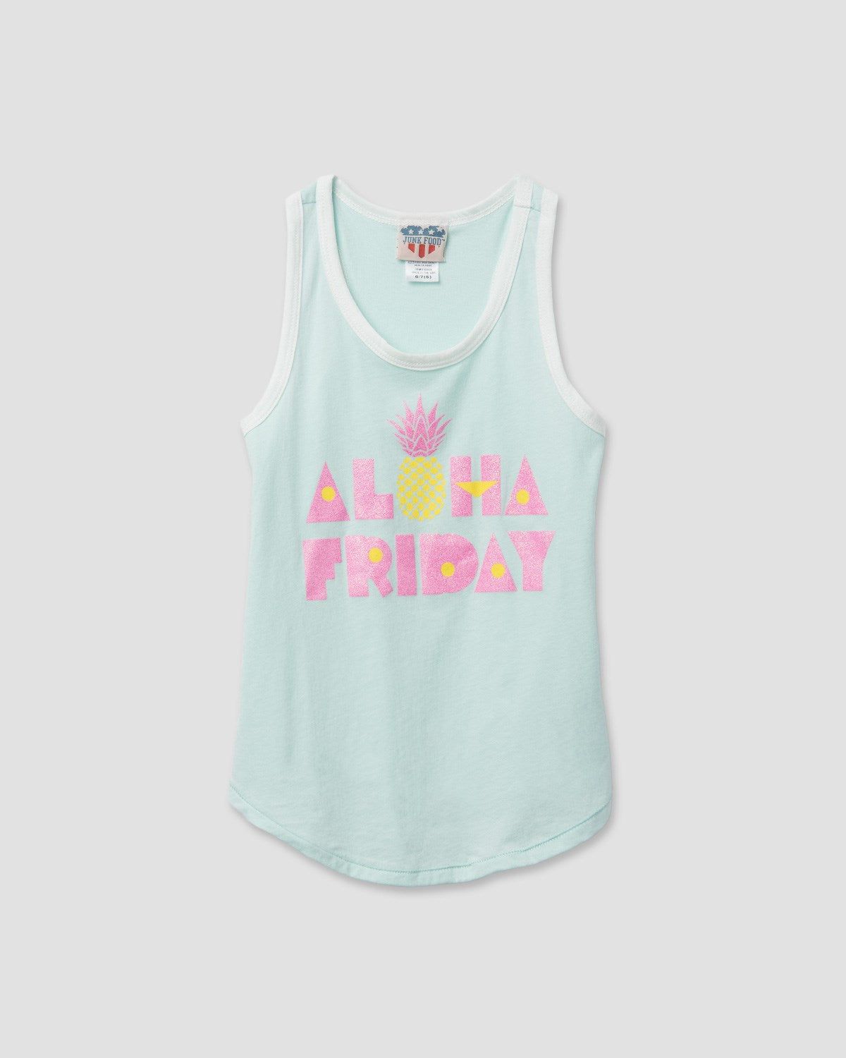 GIRLS ALOHA FRIDAY TANK sold by Junk Food Clothing