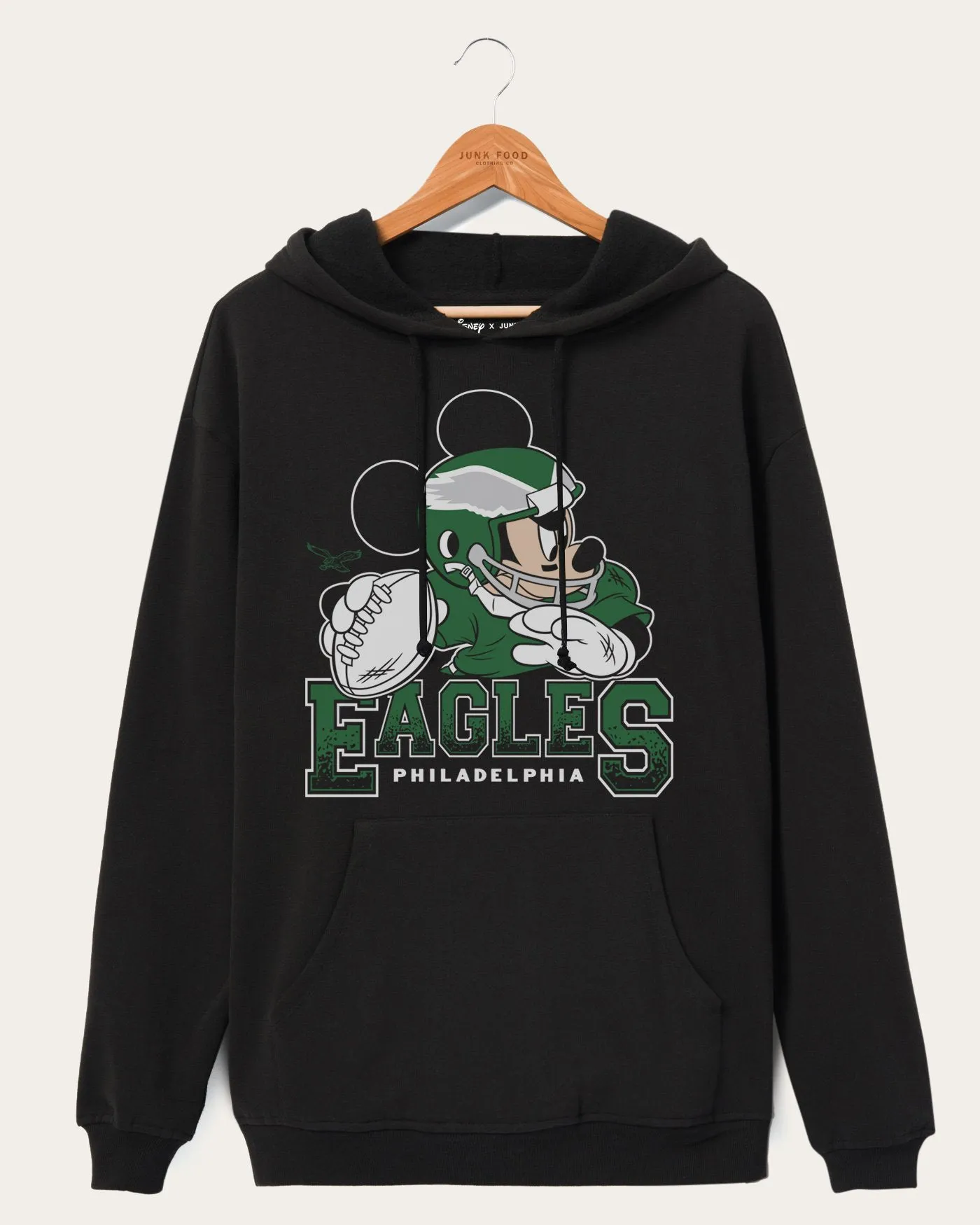 Eagles Mickey QB Hoodie sold by Junk Food Clothing