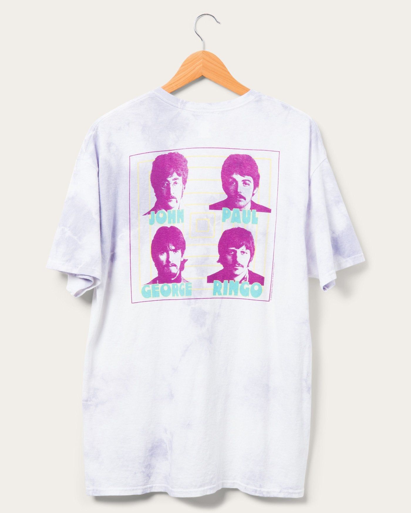 Unisex The Beatles I Am the Walrus Flea Market Tee sold by Junk Food Clothing product image thumbnail 2