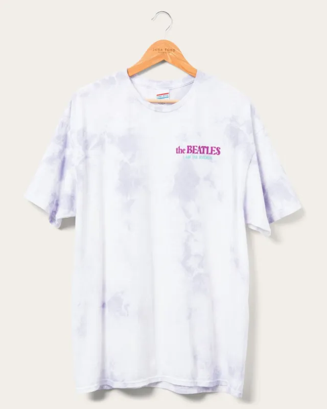 Unisex The Beatles I Am the Walrus Flea Market Tee sold by Junk Food Clothing