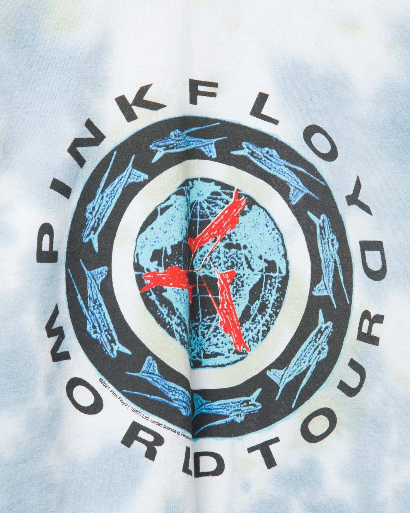 Pink Floyd World Tour Flea Market Fleece sold by Junk Food Clothing product image thumbnail 5