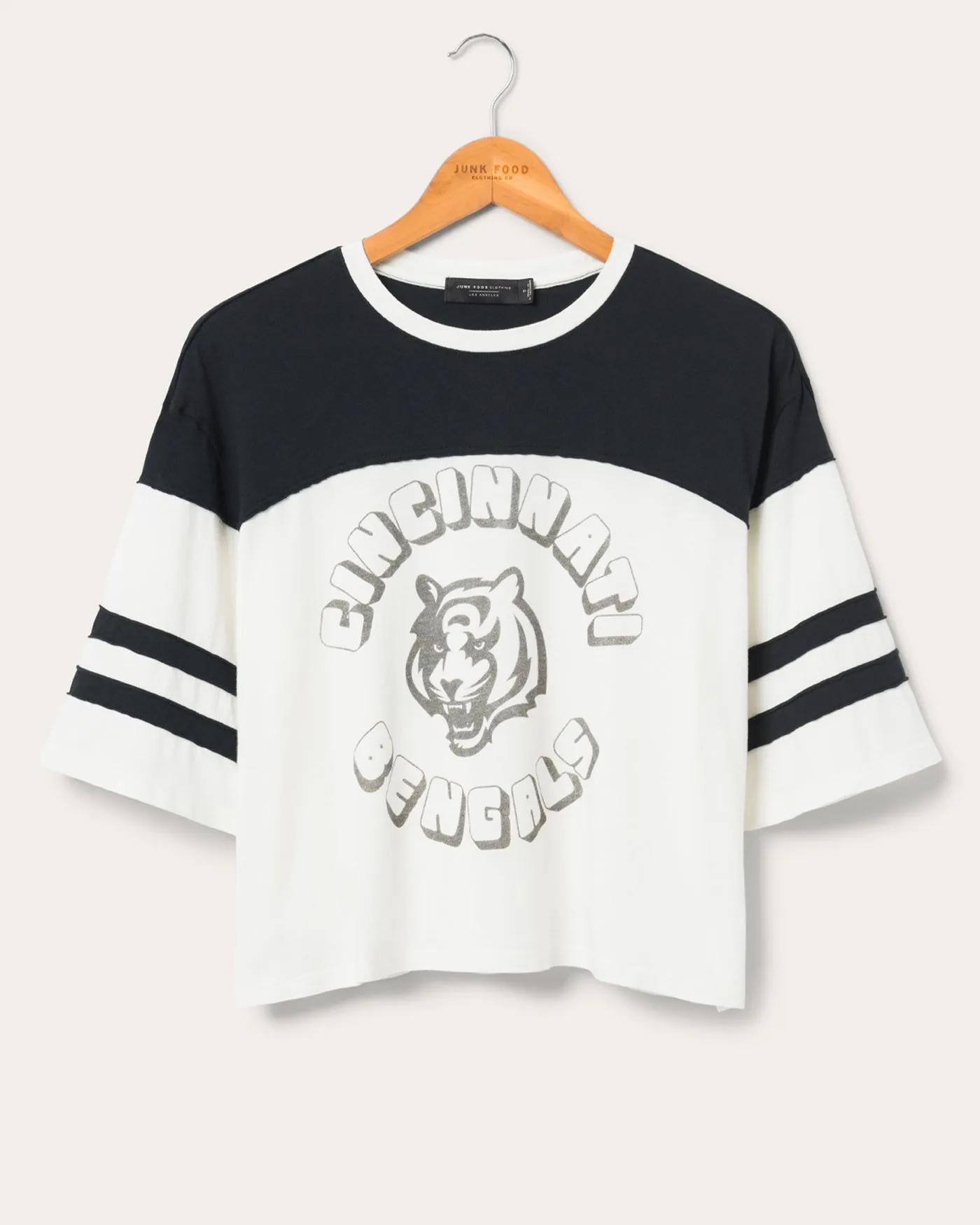 Women's Cincinnati Bengals Hail Mary Tee sold by Junk Food Clothing