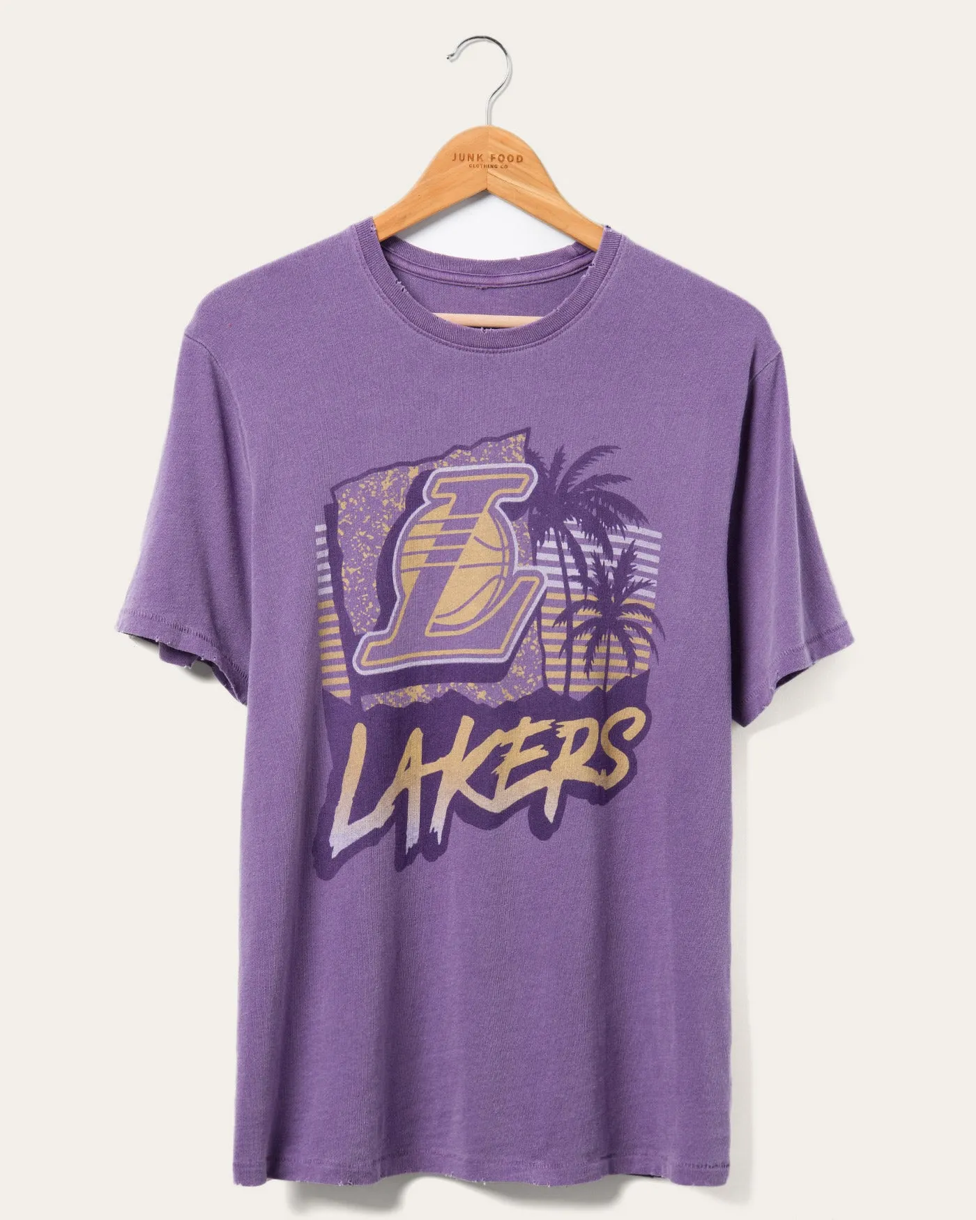 Lakers Surf Competition Vintage Tee sold by Junk Food Clothing