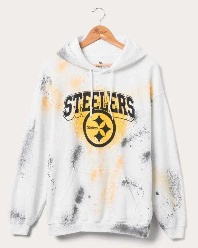 Steelers Tie Dye Hoodie sold by Junk Food Clothing