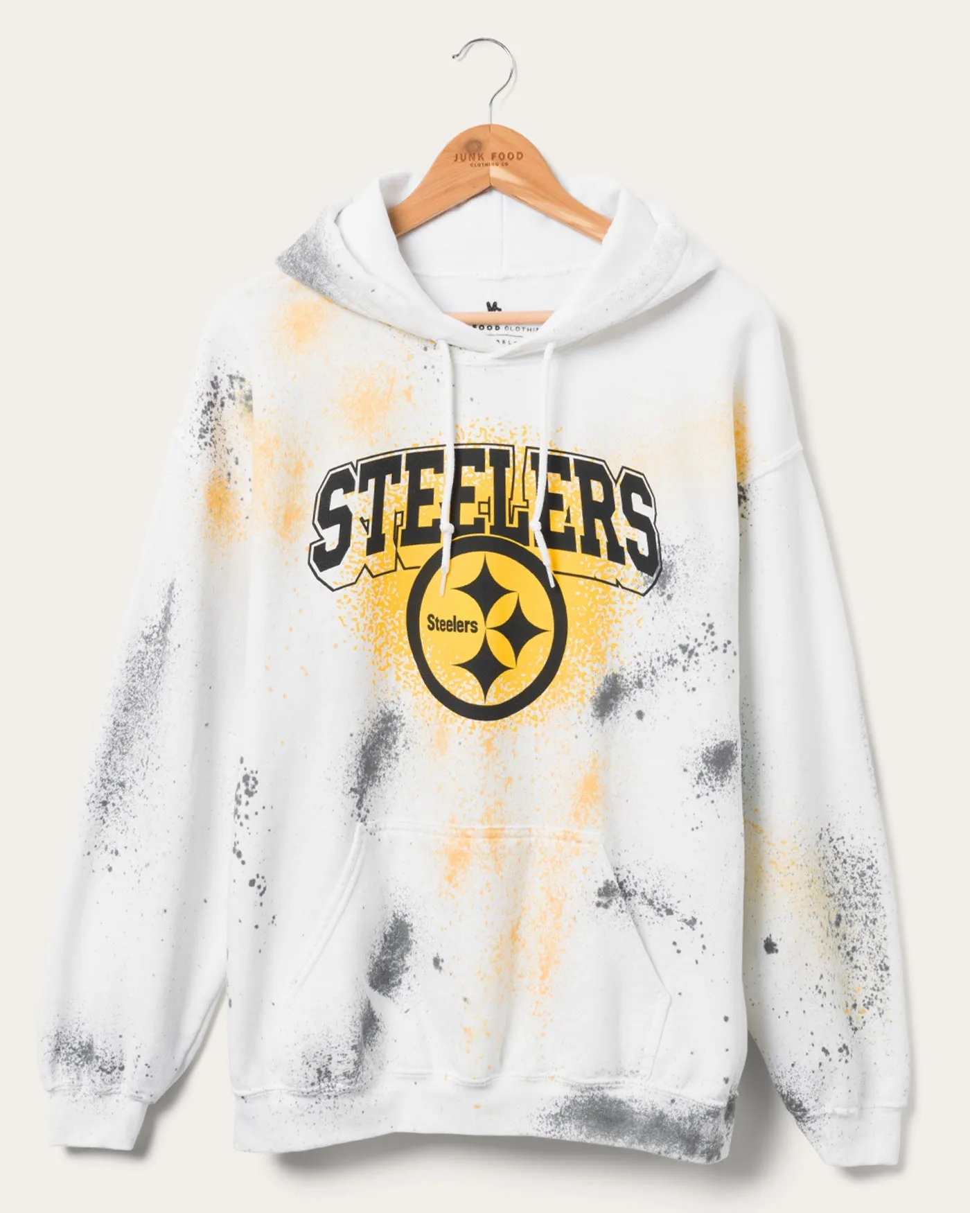 Steelers Tie Dye Hoodie sold by Junk Food Clothing