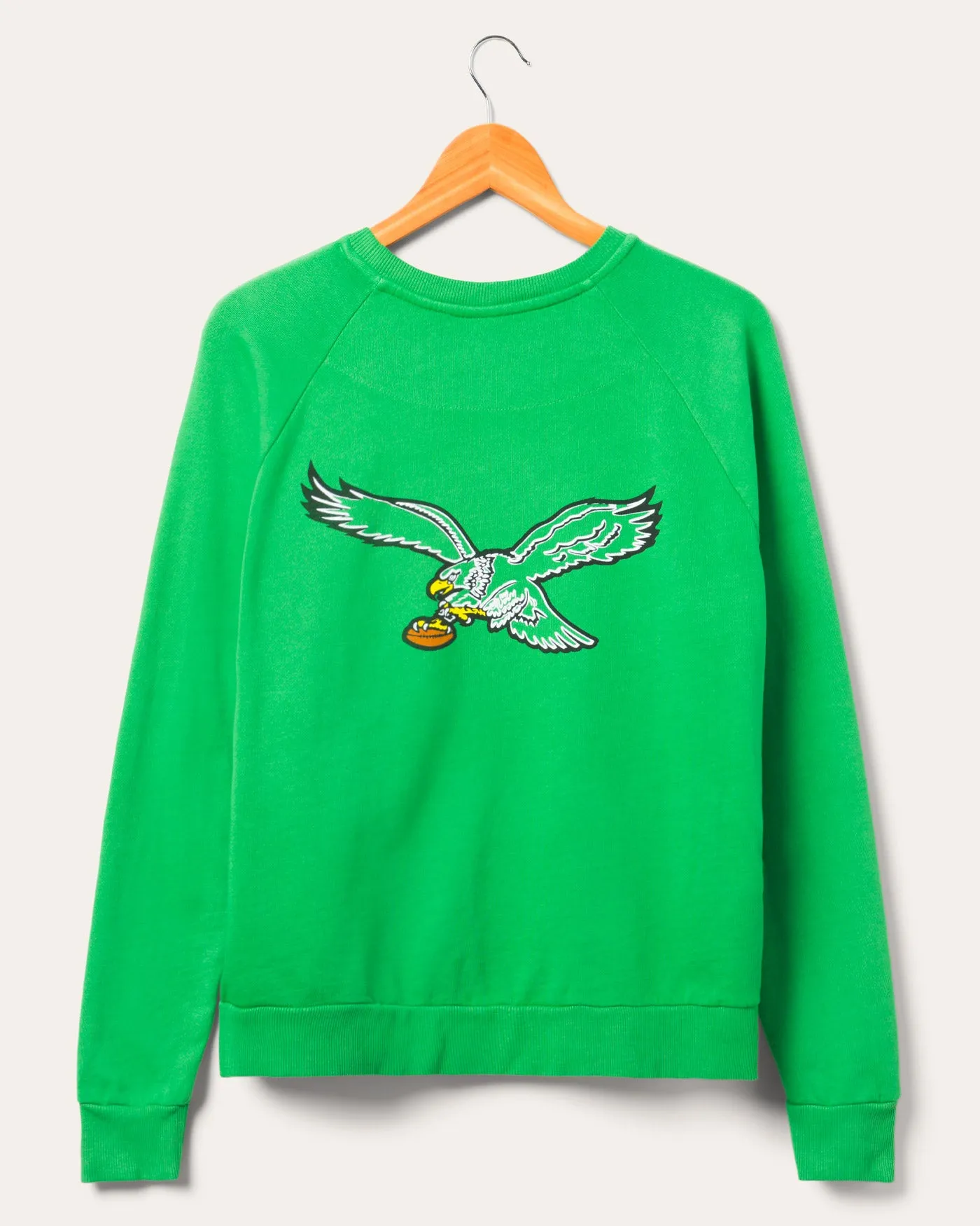 Women's Eagles Vintage Raglan Pullover sold by Junk Food Clothing product image thumbnail 2