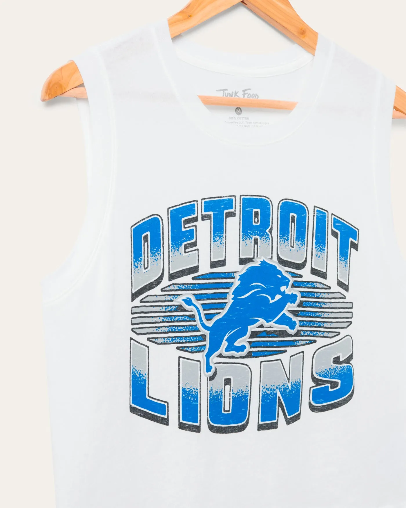 Women's Detroit Lions Tank sold by Junk Food Clothing product image thumbnail 3