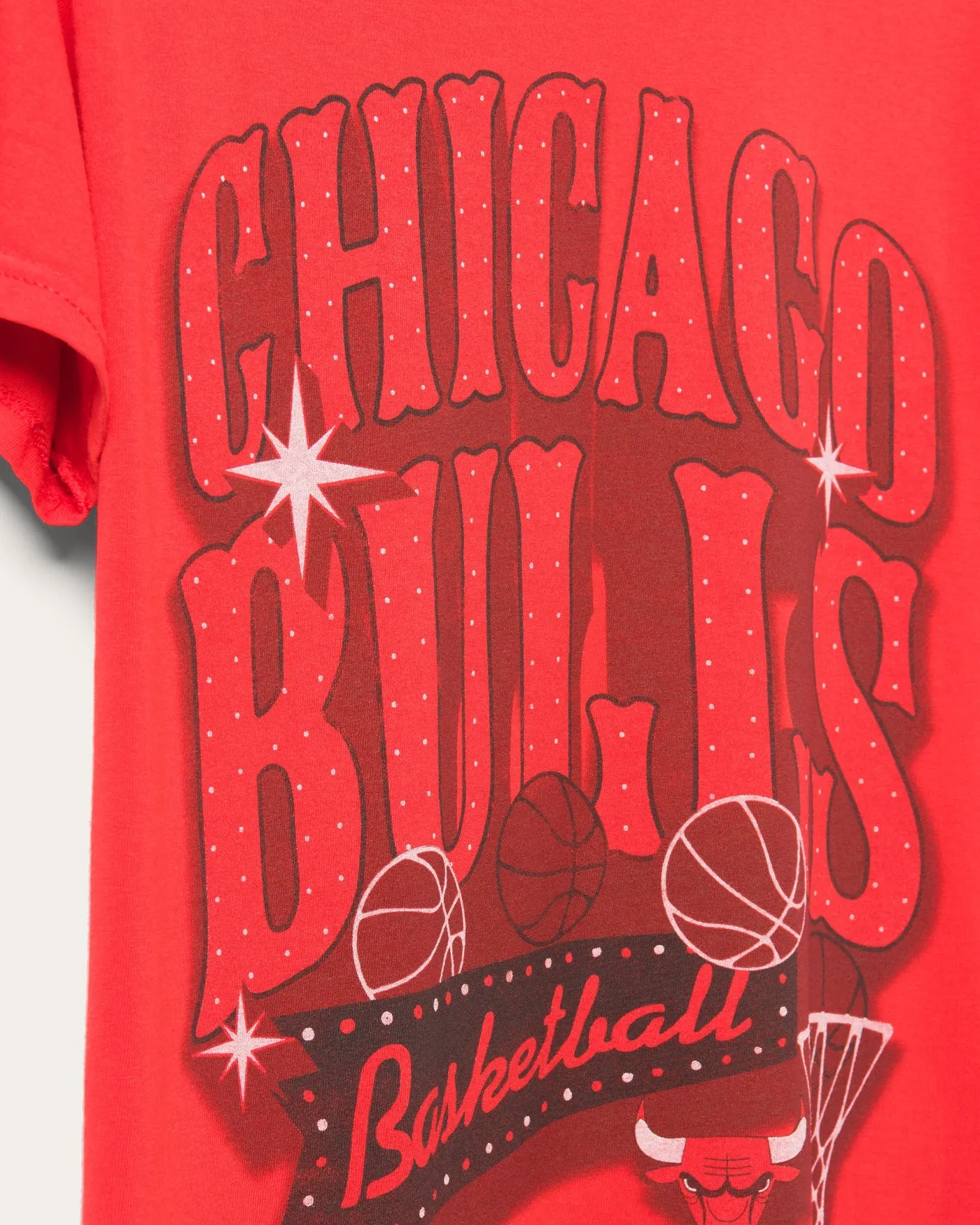 Bulls Bright Lights Tee sold by Junk Food Clothing product image thumbnail 4