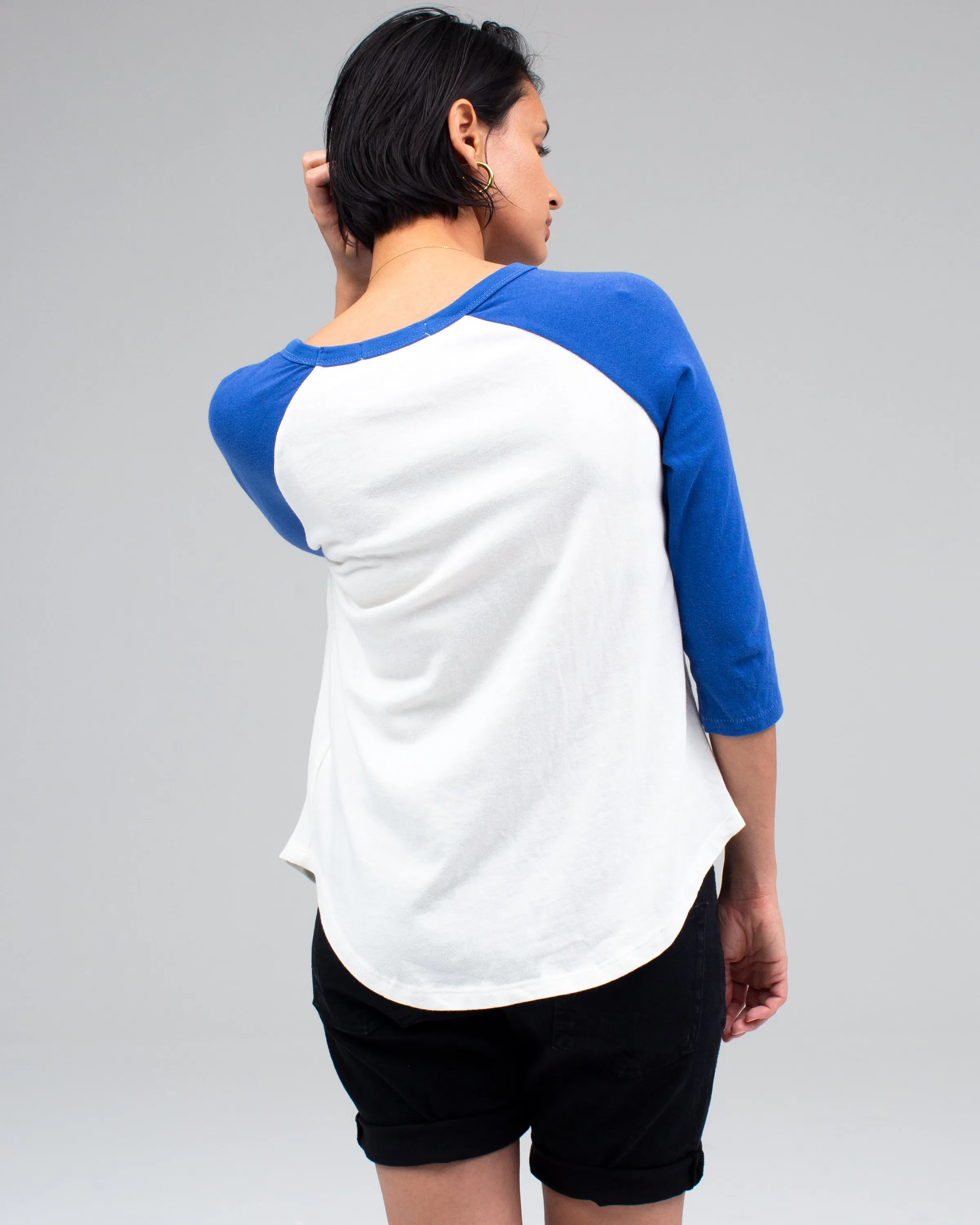 WOMENS KNICKS RAGLAN sold by Junk Food Clothing product image thumbnail 5