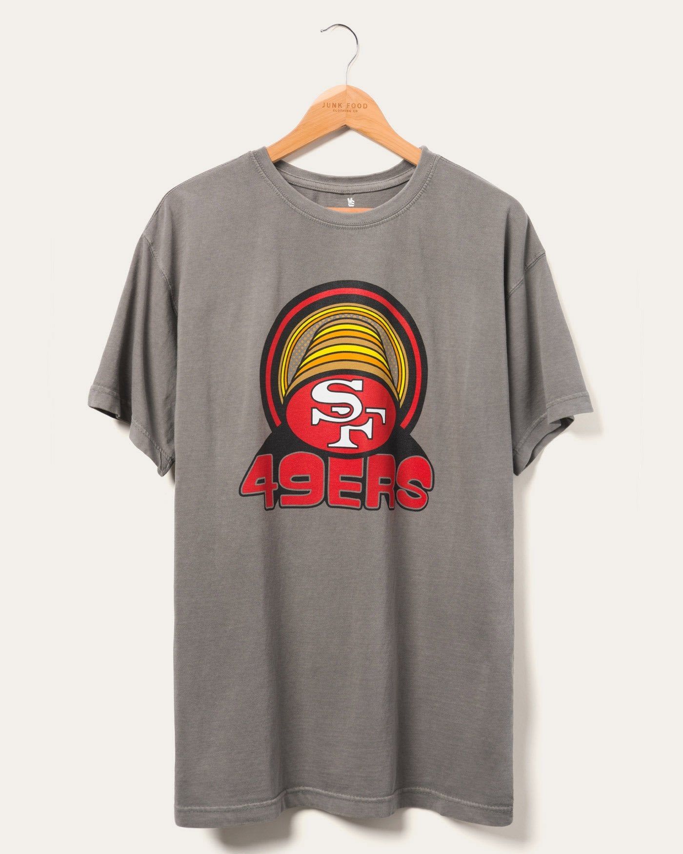 NFL Infinite Vibe 49ers Flea Market Tee sold by Junk Food Clothing