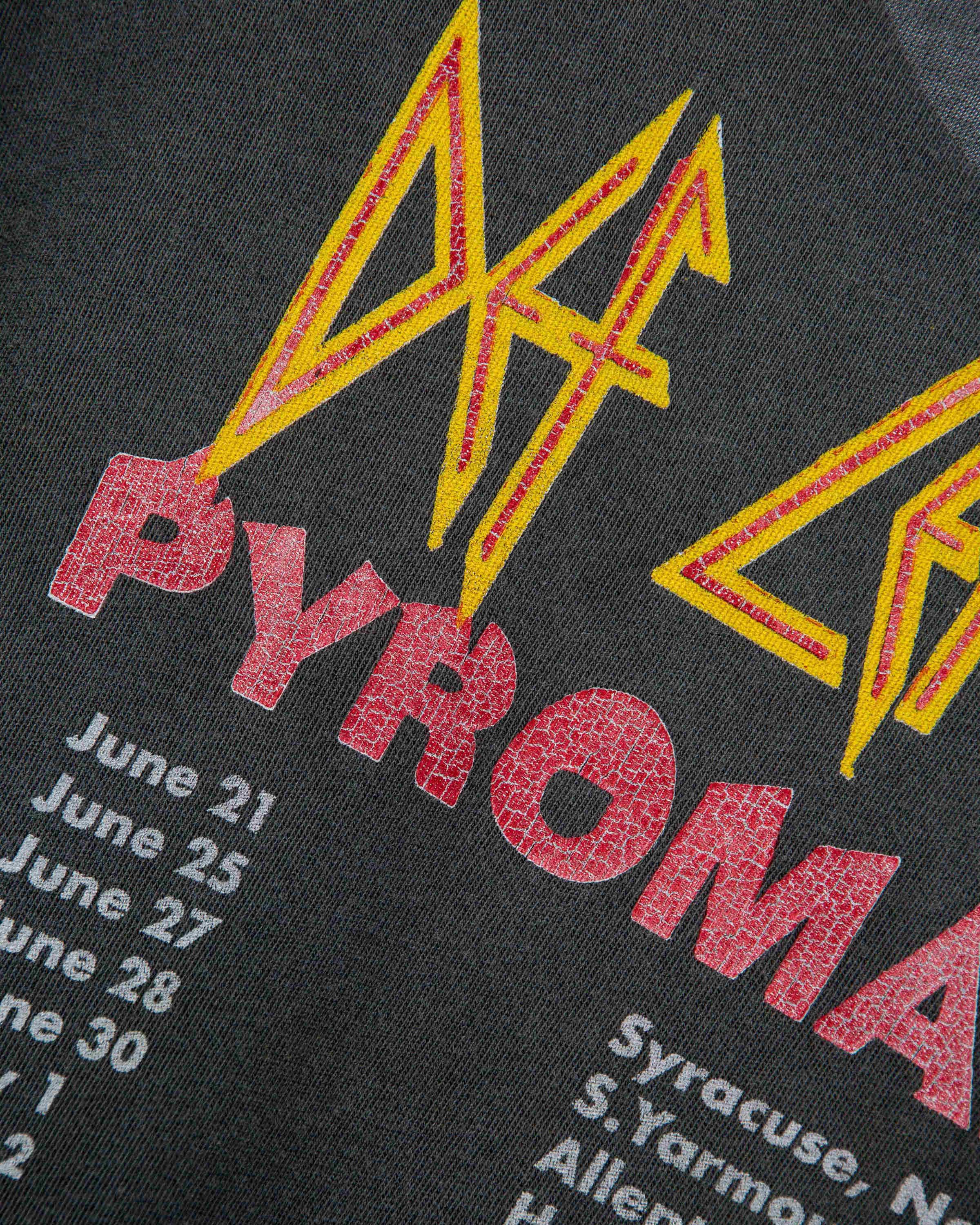 MENS DEF LEPPARD PYROMANIA TEE sold by Junk Food Clothing product image thumbnail 6