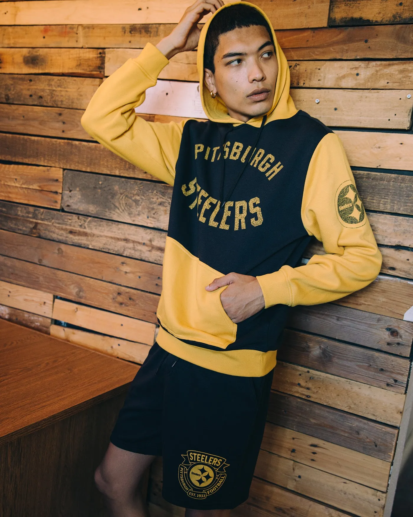 Steelers Goal Line Hoodie sold by Junk Food Clothing product image thumbnail 2