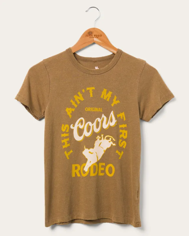 Women's Coors Rodeo Original Tee sold by Junk Food Clothing