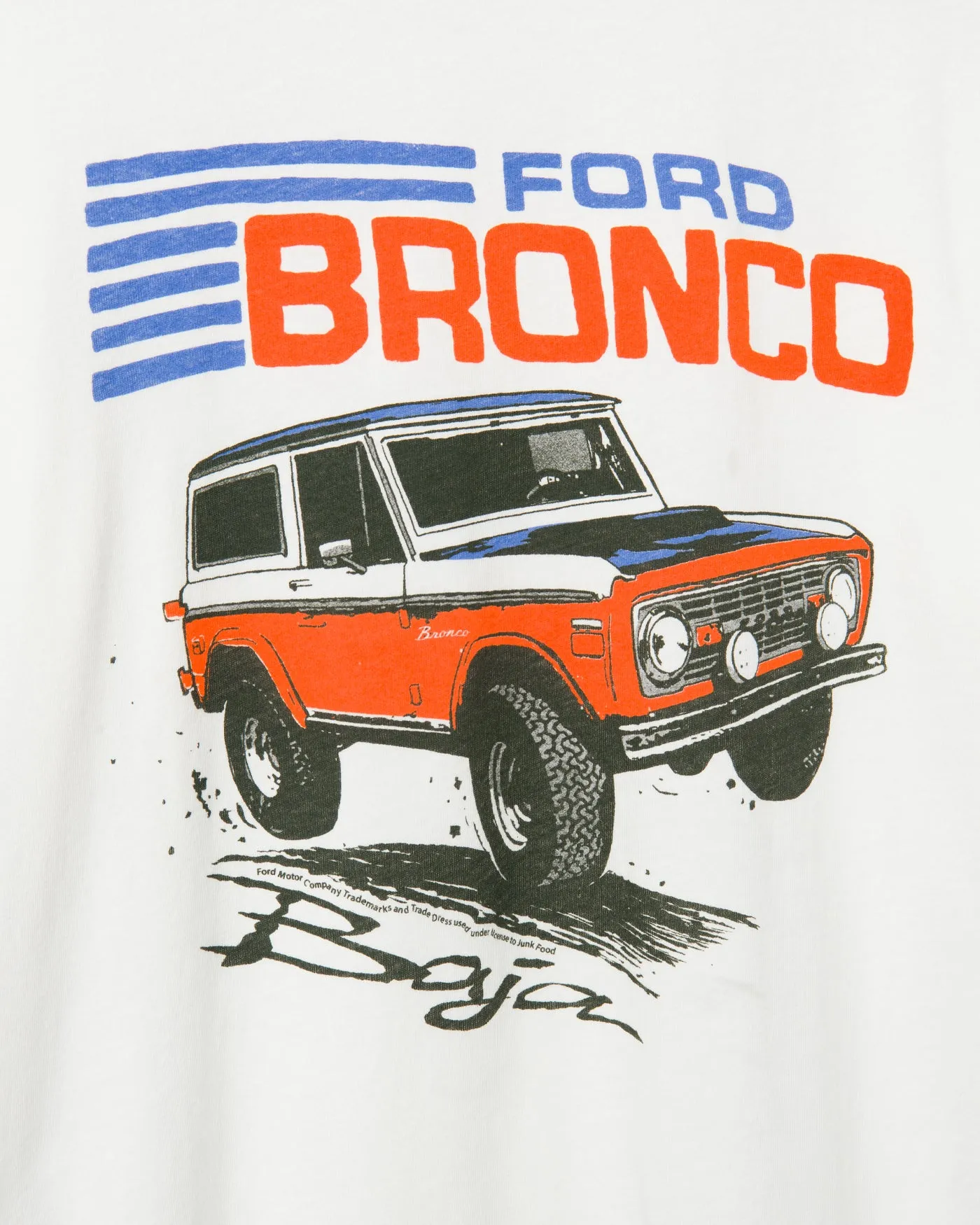 Ford Bronco Baja Vintage Tee sold by Junk Food Clothing product image thumbnail 5