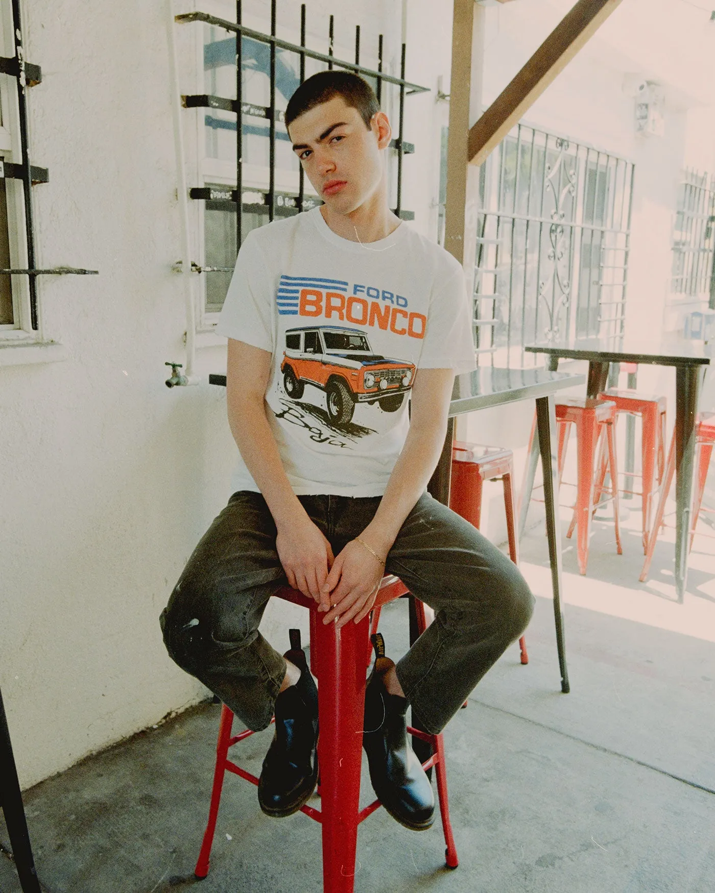 Ford Bronco Baja Vintage Tee sold by Junk Food Clothing product image thumbnail 2