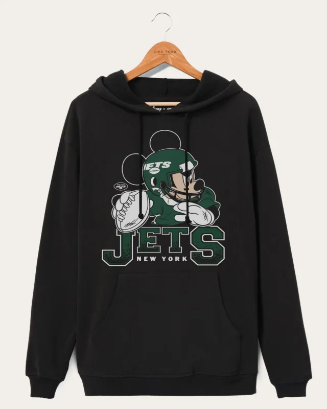 Jets Mickey QB Hoodie sold by Junk Food Clothing