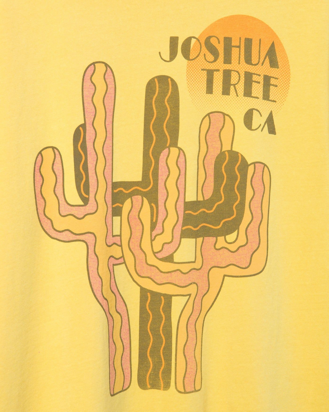 Joshua Tree Cactus Vintage Tee sold by Junk Food Clothing product image thumbnail 4