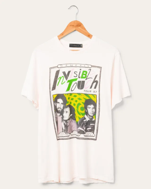 Genesis Invisible Touch Tour '87 Vintage Tee sold by Junk Food Clothing