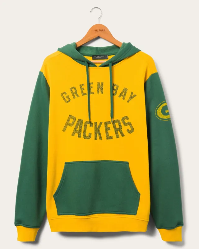 Packers Goal Line Hoodie sold by Junk Food Clothing