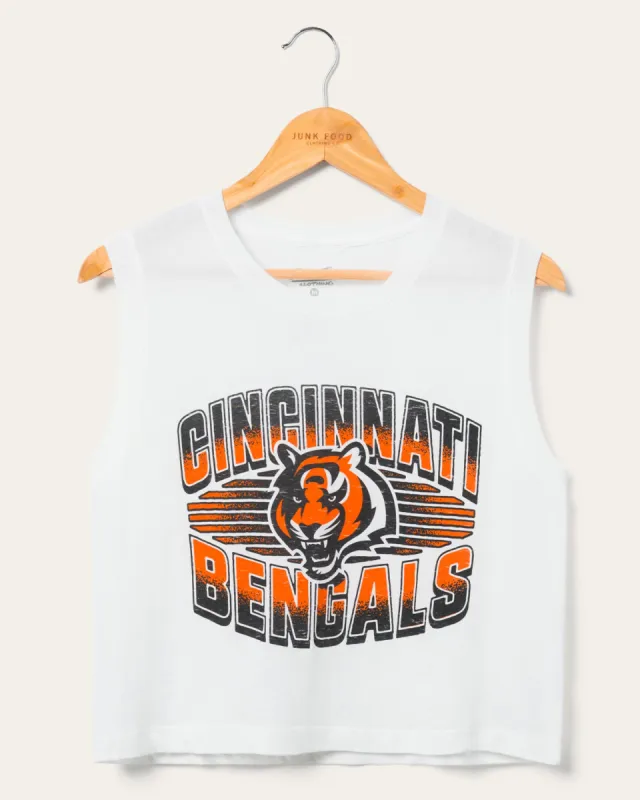 Women's Cincinnati Bengals Tank sold by Junk Food Clothing