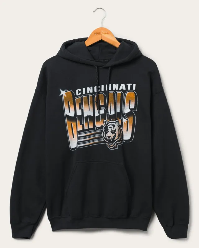 Bengals Chrome Flea Market Hoodie made by Junk Food Clothing