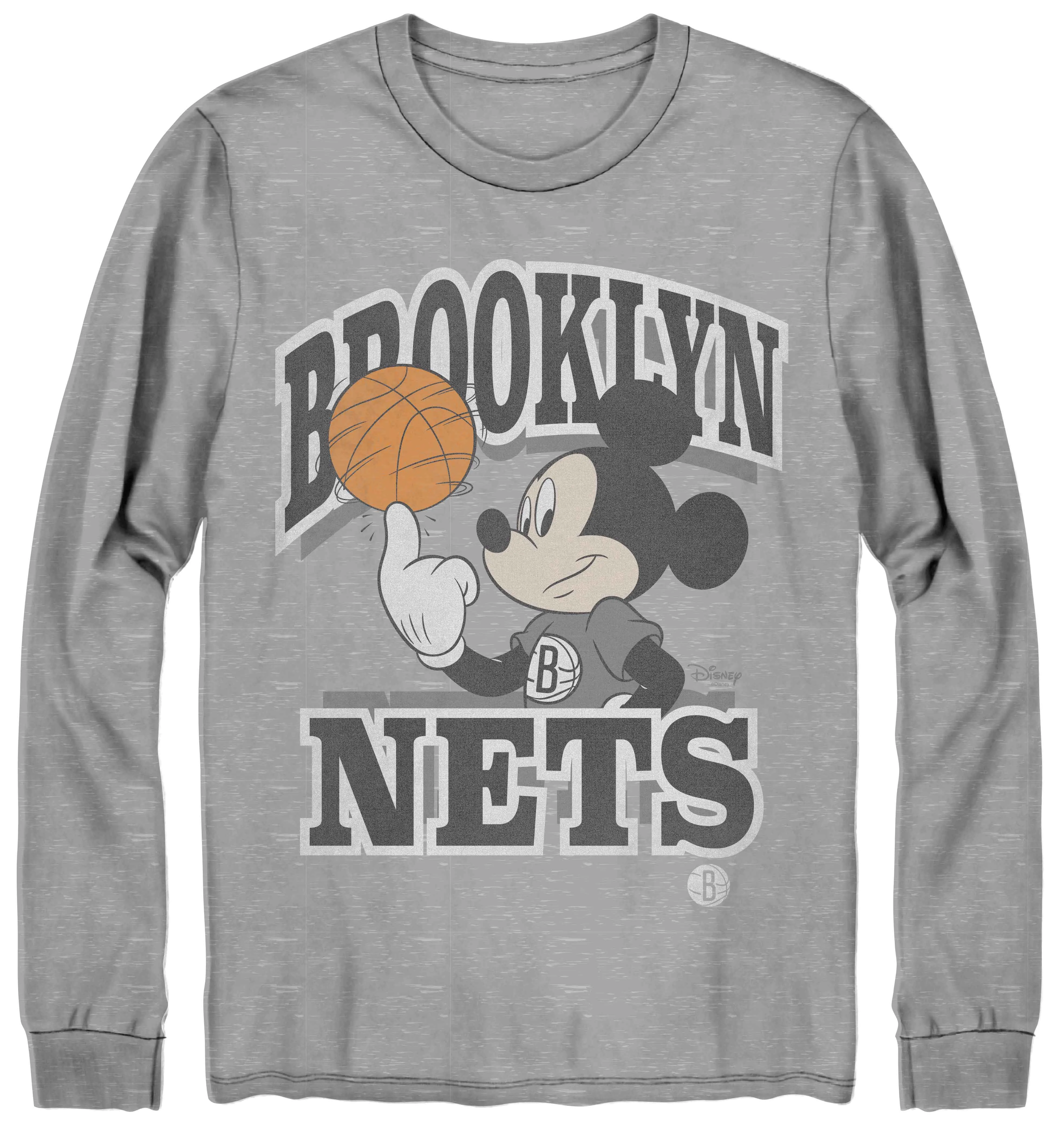 Unisex Nets Mickey Team Spirit Long Sleeve sold by Junk Food Clothing