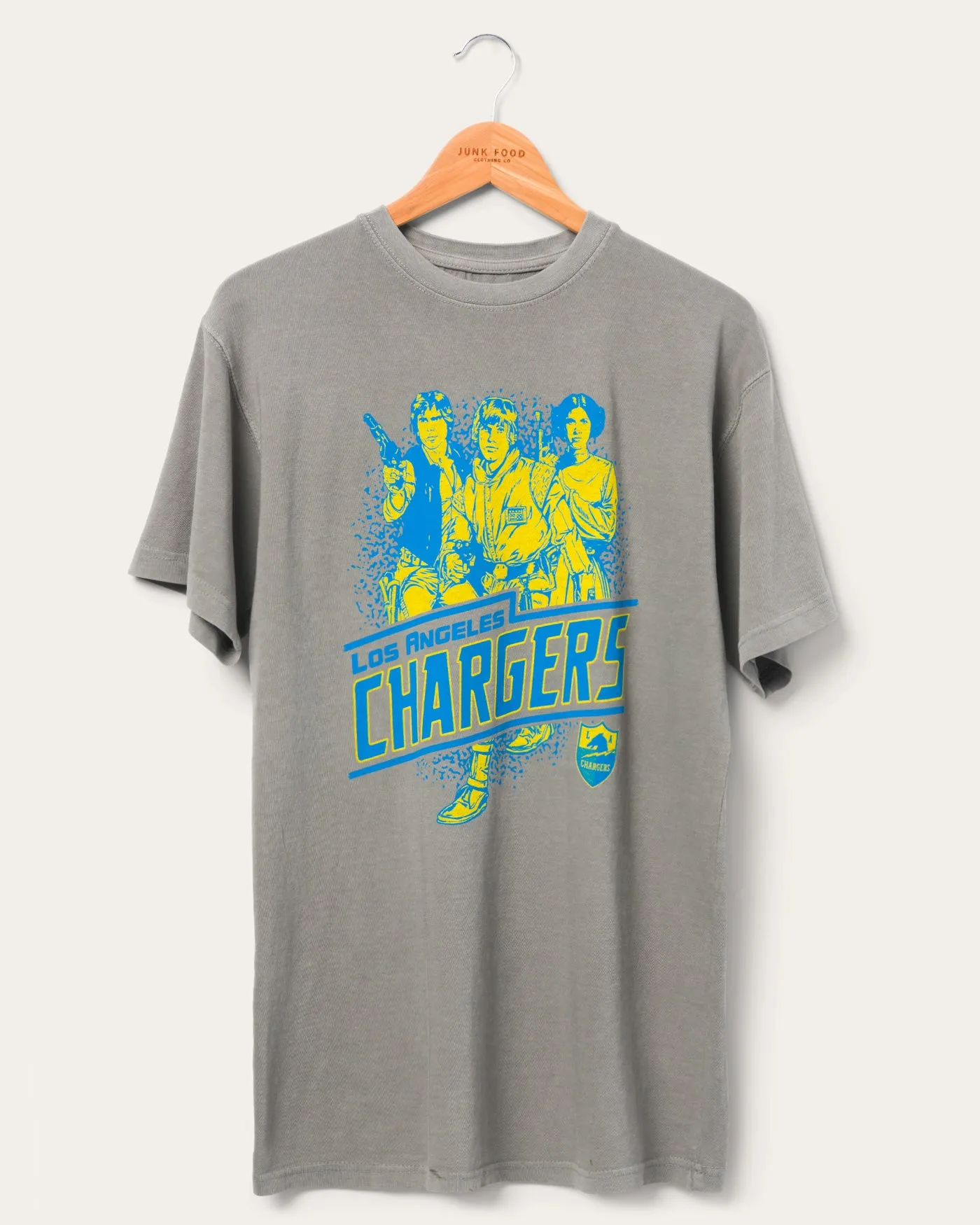 Unisex Star Wars™ x Junk Food x NFL Rebels Team Chargers Tee sold by Junk Food Clothing