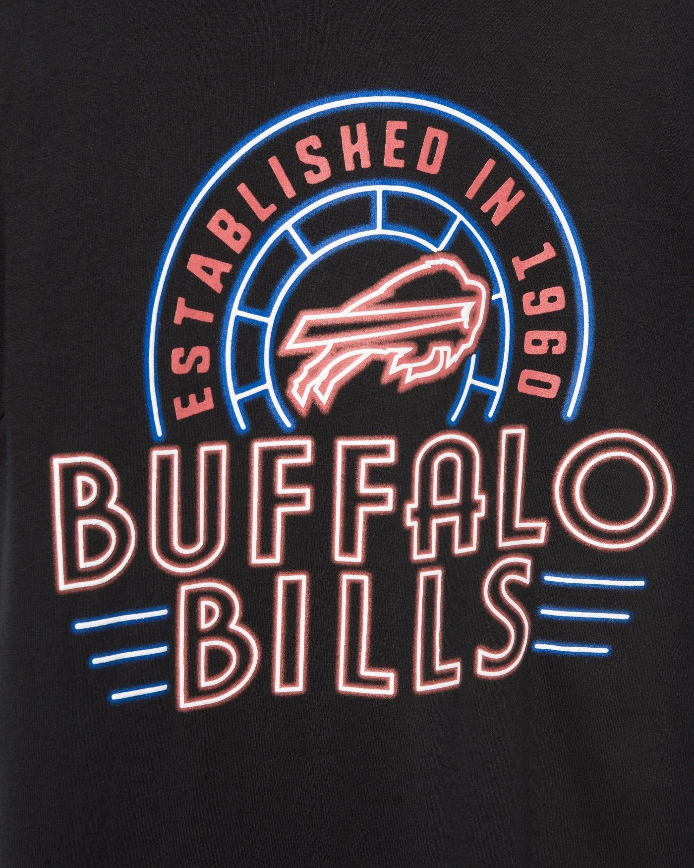 Bills Neon Glow Fan Tee sold by Junk Food Clothing product image thumbnail 3
