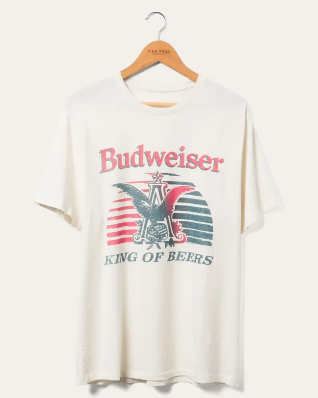 Budweiser Lager Beer Vintage Tee sold by Junk Food Clothing