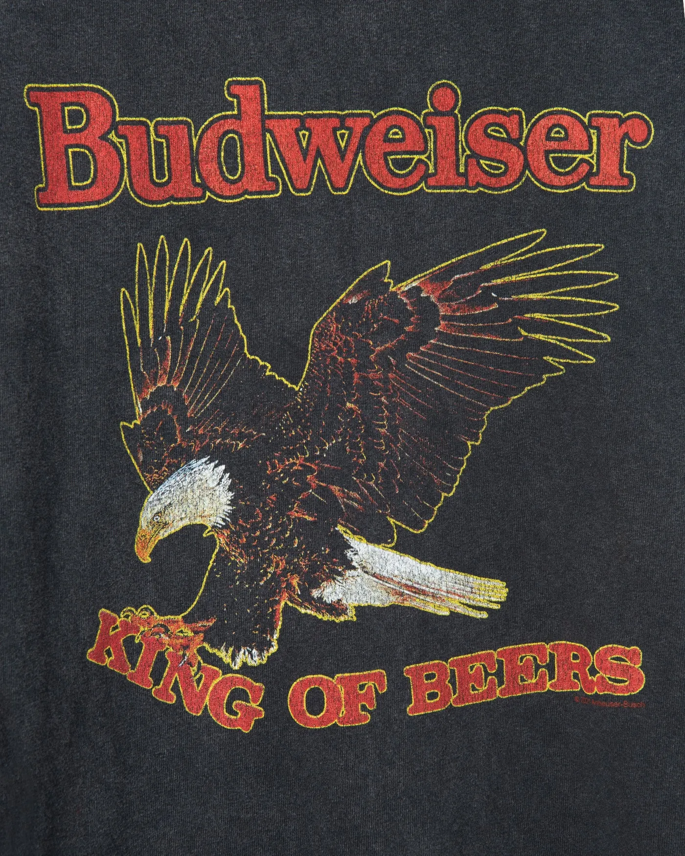 Budweiser Eagle King of Beers Flea Market Tee sold by Junk Food Clothing product image thumbnail 4