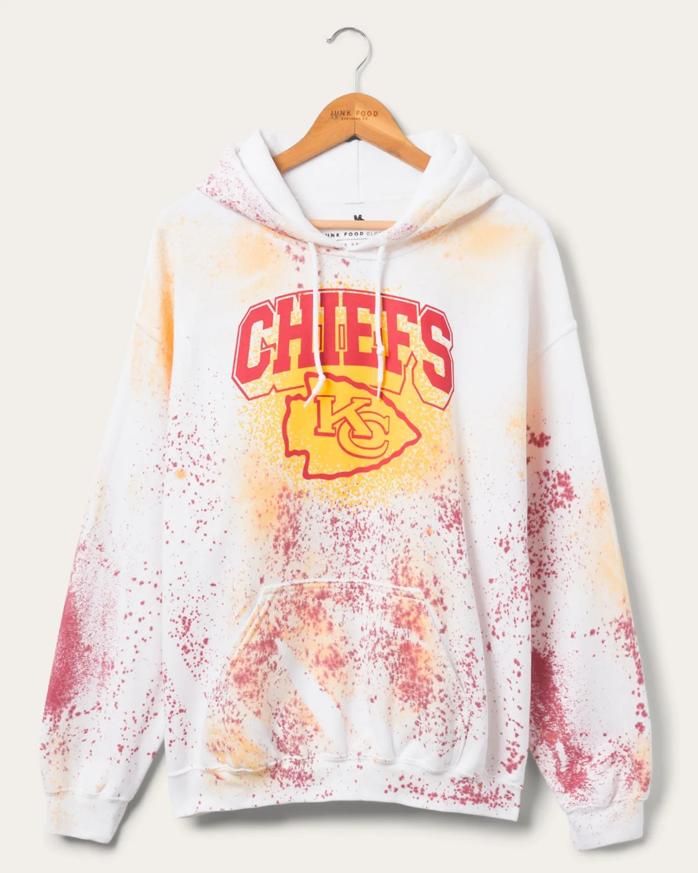 Kansas City Chiefs Tie Dye Hoodie sold by Junk Food Clothing