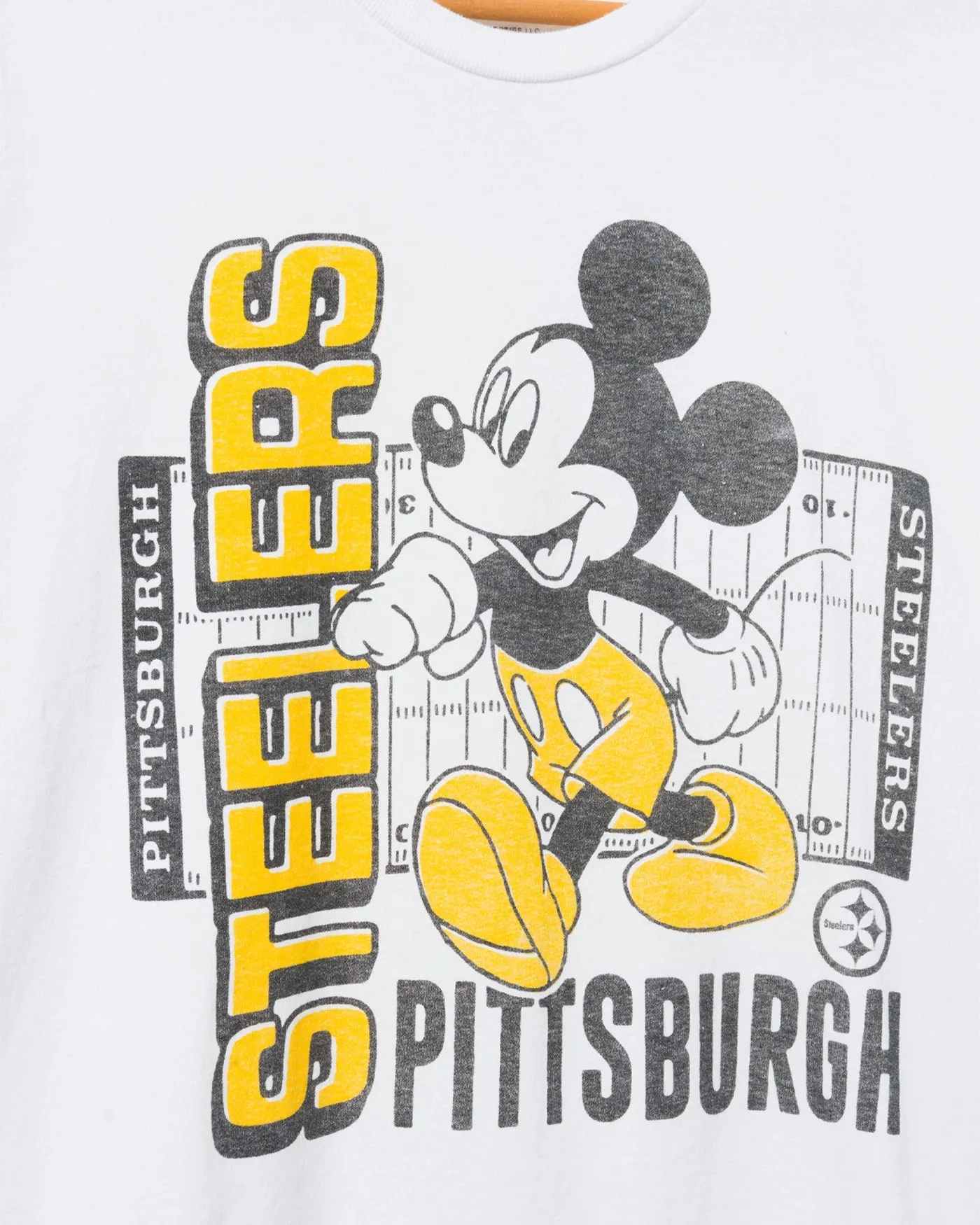 Pittsburgh Steelers Mickey Field Tee sold by Junk Food Clothing product image thumbnail 4