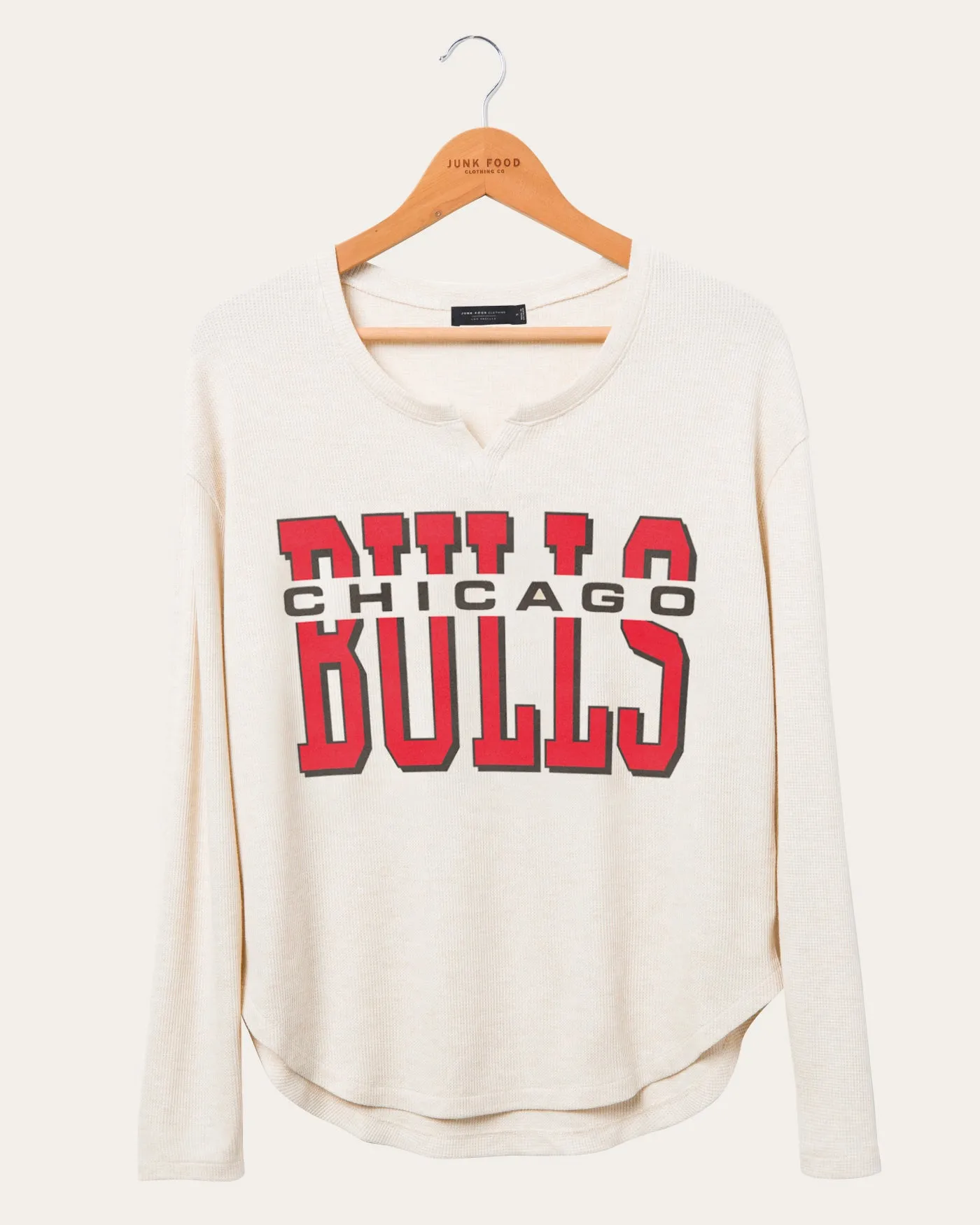 Women's NBA Chicago Bulls Sunday Thermal sold by Junk Food Clothing