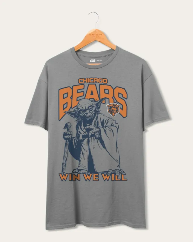 Bears Star Wars™ Yoda™ Win We Will Tee sold by Junk Food Clothing