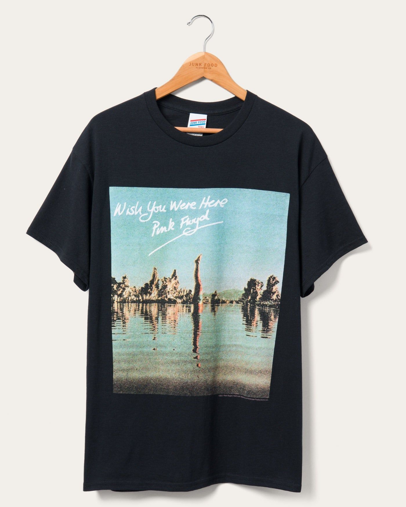 Pink Floyd Wish You Were Here Flea Market Tee sold by Junk Food Clothing