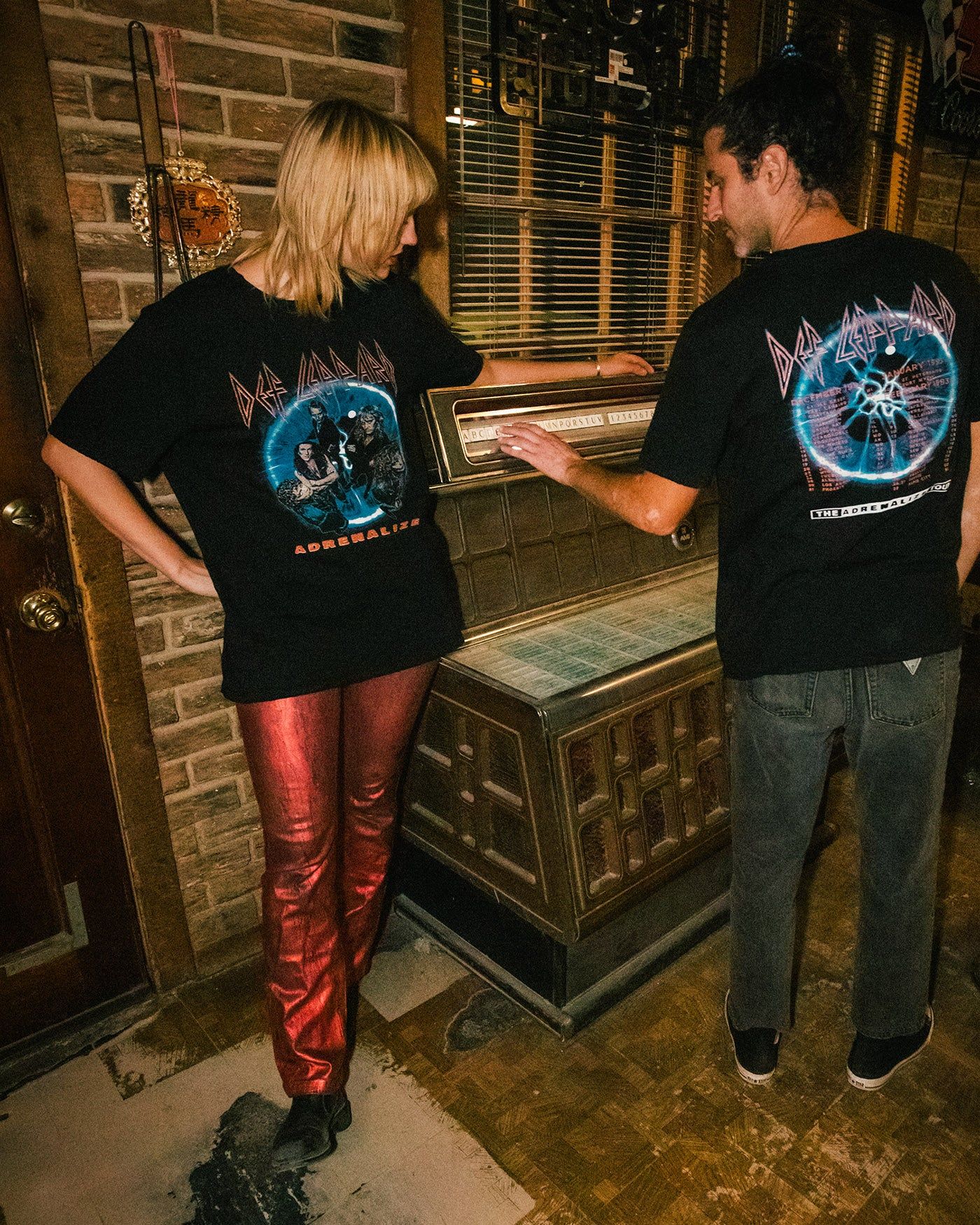 Def Leppard The 7 Day Weekend Tour Vintage Tee sold by Junk Food Clothing product image thumbnail 3