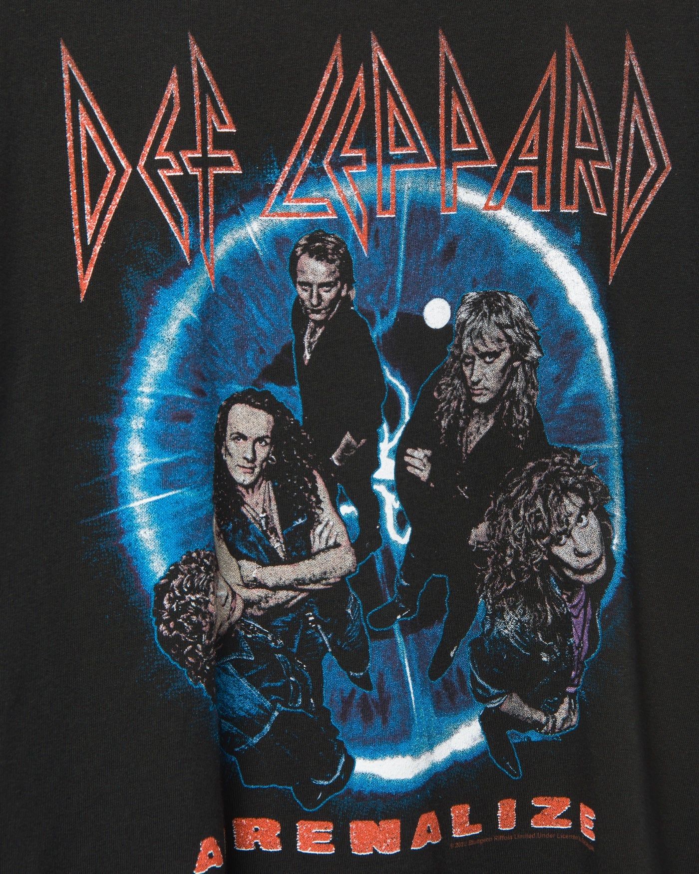 Def Leppard The 7 Day Weekend Tour Vintage Tee sold by Junk Food Clothing product image thumbnail 4