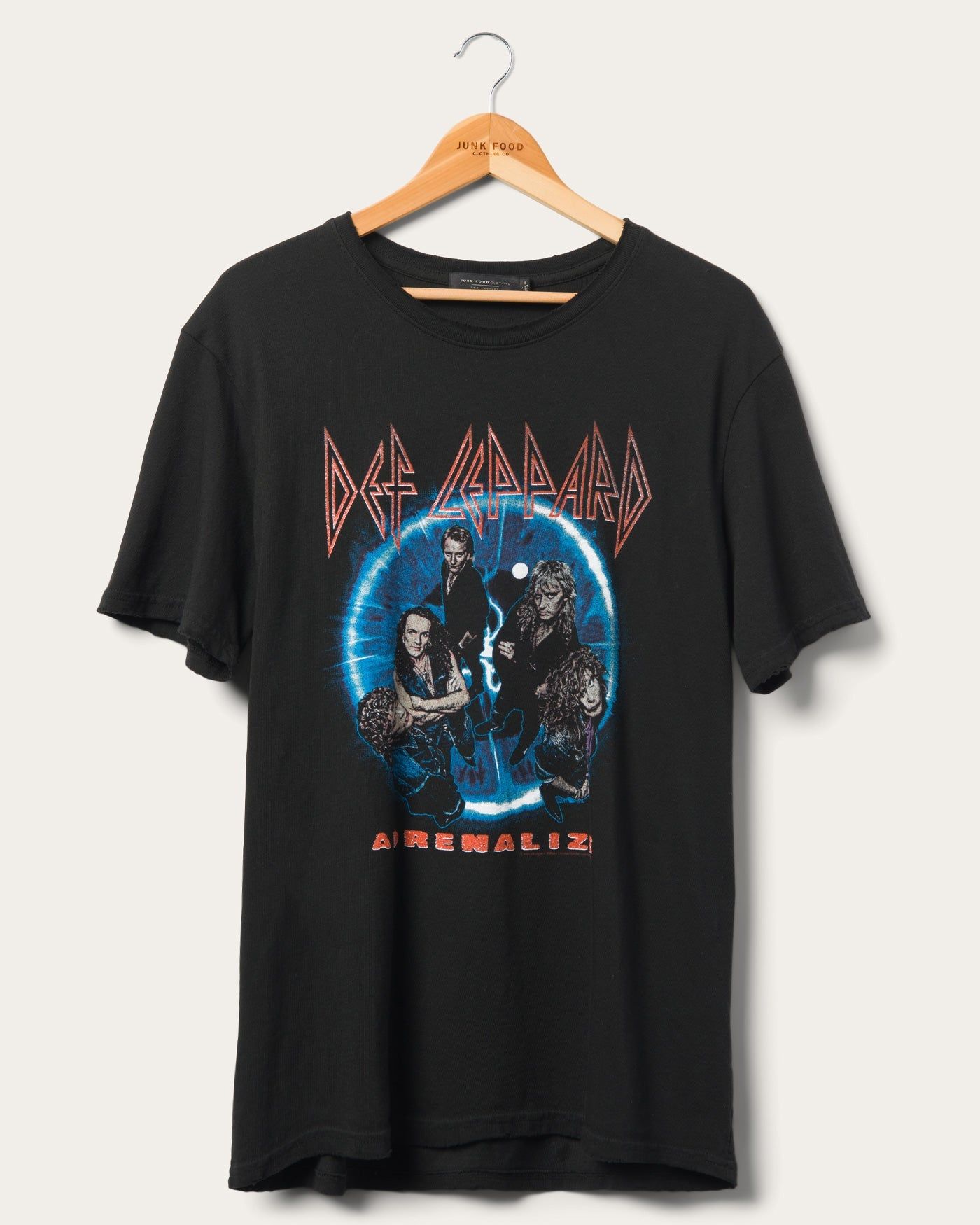 Def Leppard The 7 Day Weekend Tour Vintage Tee sold by Junk Food Clothing