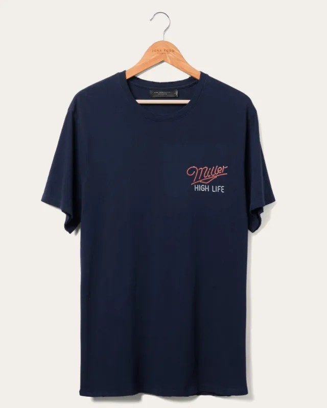 Miller High Life Sportsman's Club Welcome to the High Life Vintage Tee sold by Junk Food Clothing
