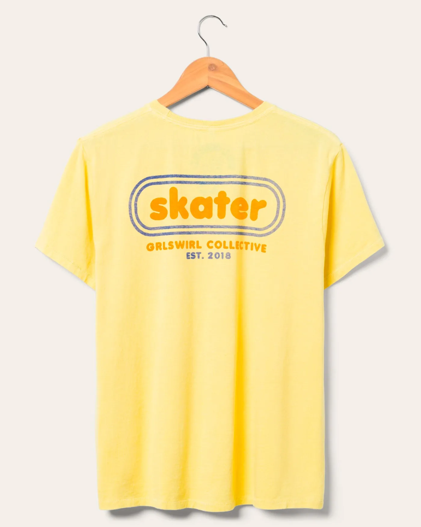 Women's GrlSwirl Skater Vintage Tee sold by Junk Food Clothing product image thumbnail 2