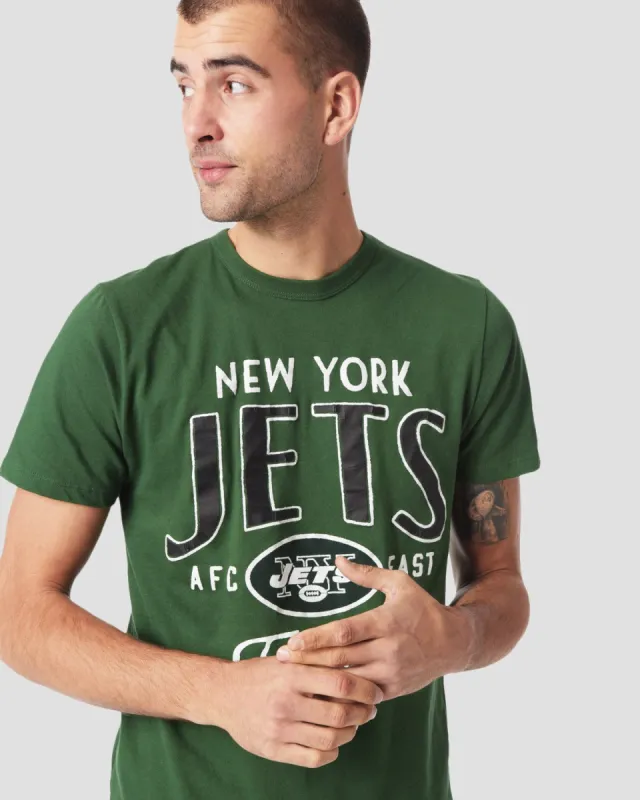 MENS JETS KICKOFF CREW sold by Junk Food Clothing